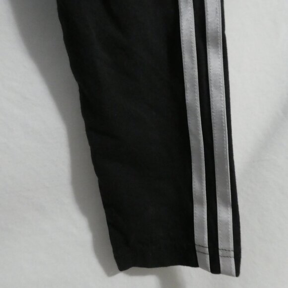 ADIDAS | kids 11 - 12 years - medium | Black Exercise Leggings | White Stripes - Picture 9 of 16